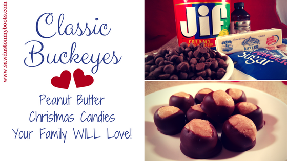 Classic Buckeyes: Peanut Butter Candies your Family WILL Love!