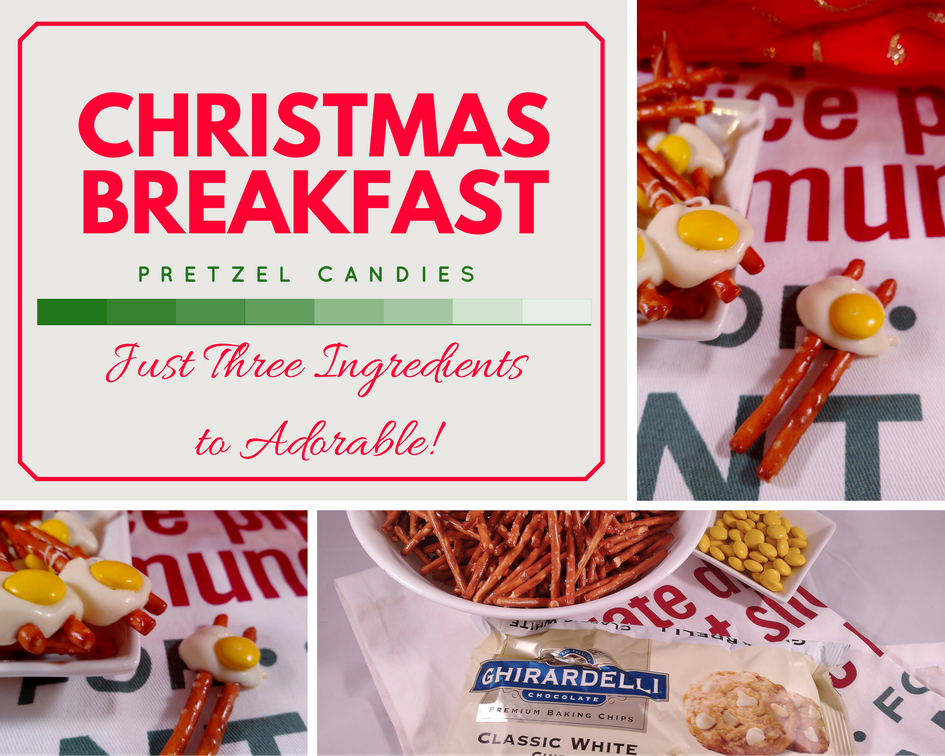Christmas Breakfast Pretzel Candies: 3 Ingredients to Adorable!